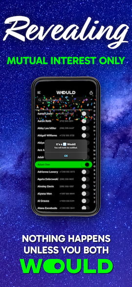 Revealing (app promo screen)